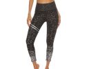 Women Fahsion Hot Stamping Leggings Stretch Tight Yoga Pants